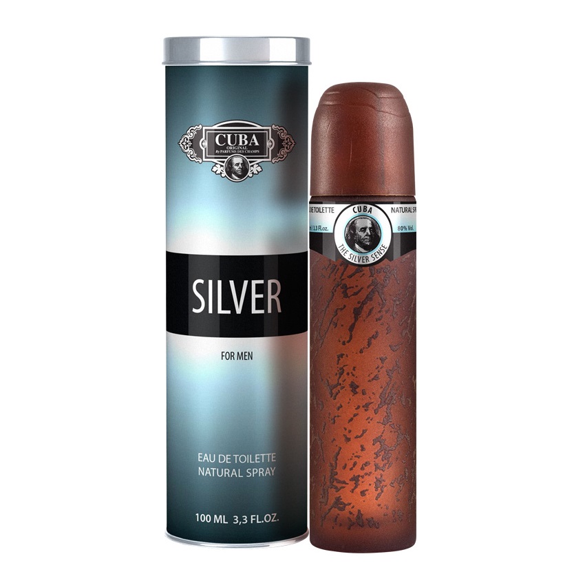 Cuba Original Cuba Silver For Men Eau de Toilette