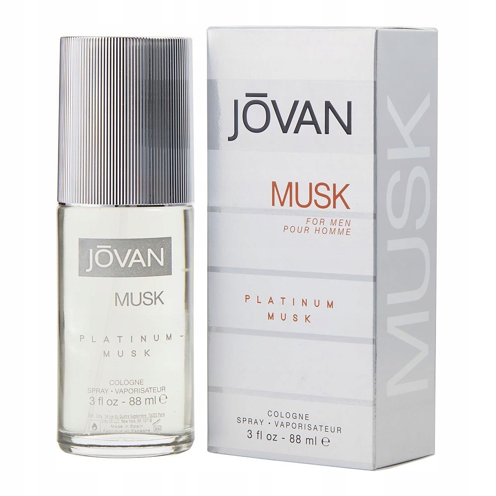 Jovan Platinum Musk For Men eau de toilett 