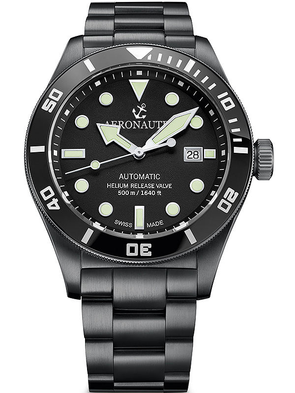 Aeronautec ANT-44075-04 Helium Diver automatic 44mm 500M