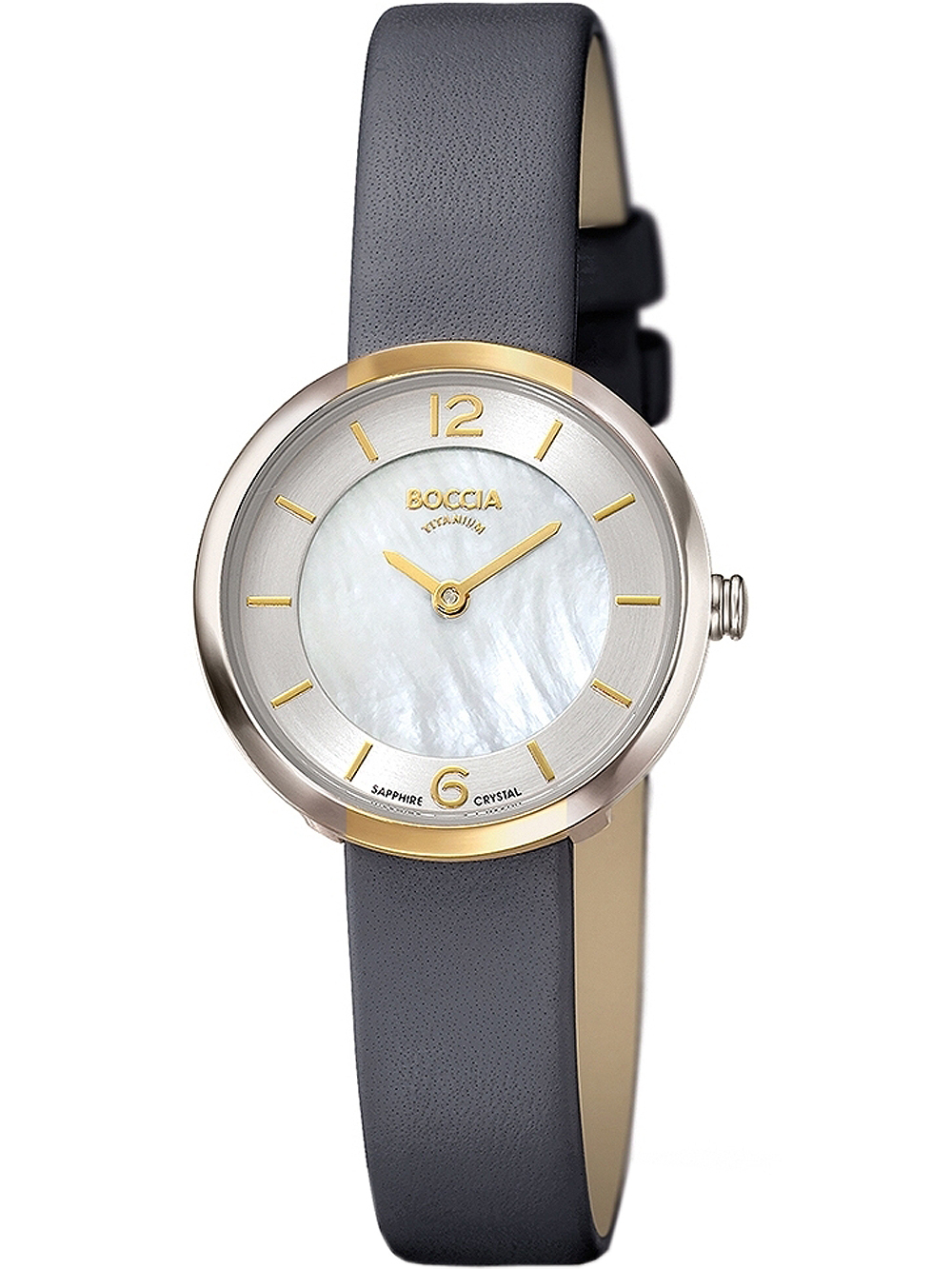 Boccia 3266-04 Ladies Watch Titanium 28mm 5ATM 