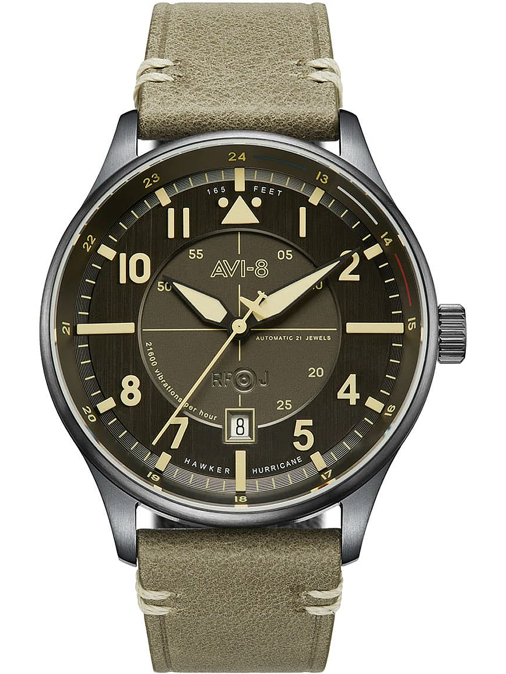 AVI-8 AV-4094-04 Hawker Hurricane Automatic 43mm 5ATM