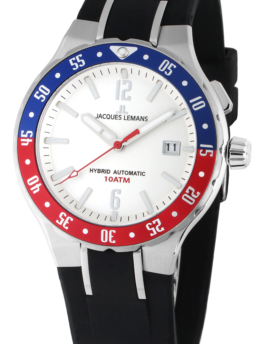 Jacques Lemans 1-2109B Hybromatic men`s 42mm