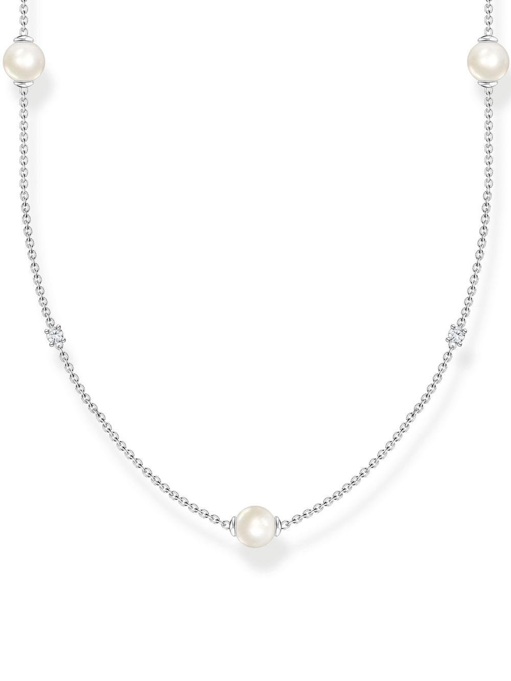 Thomas Sabo KE2125-167-14 Pearl ladies necklace, adjustable