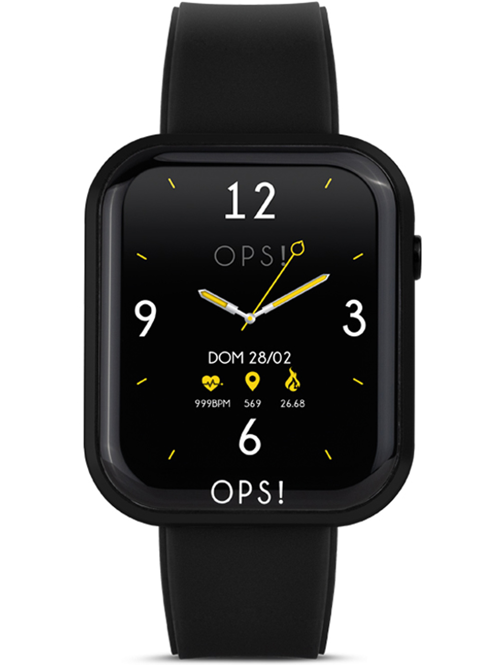 OPS!SMART OPSSW-09 Call Smartwatch Unisex 38mm