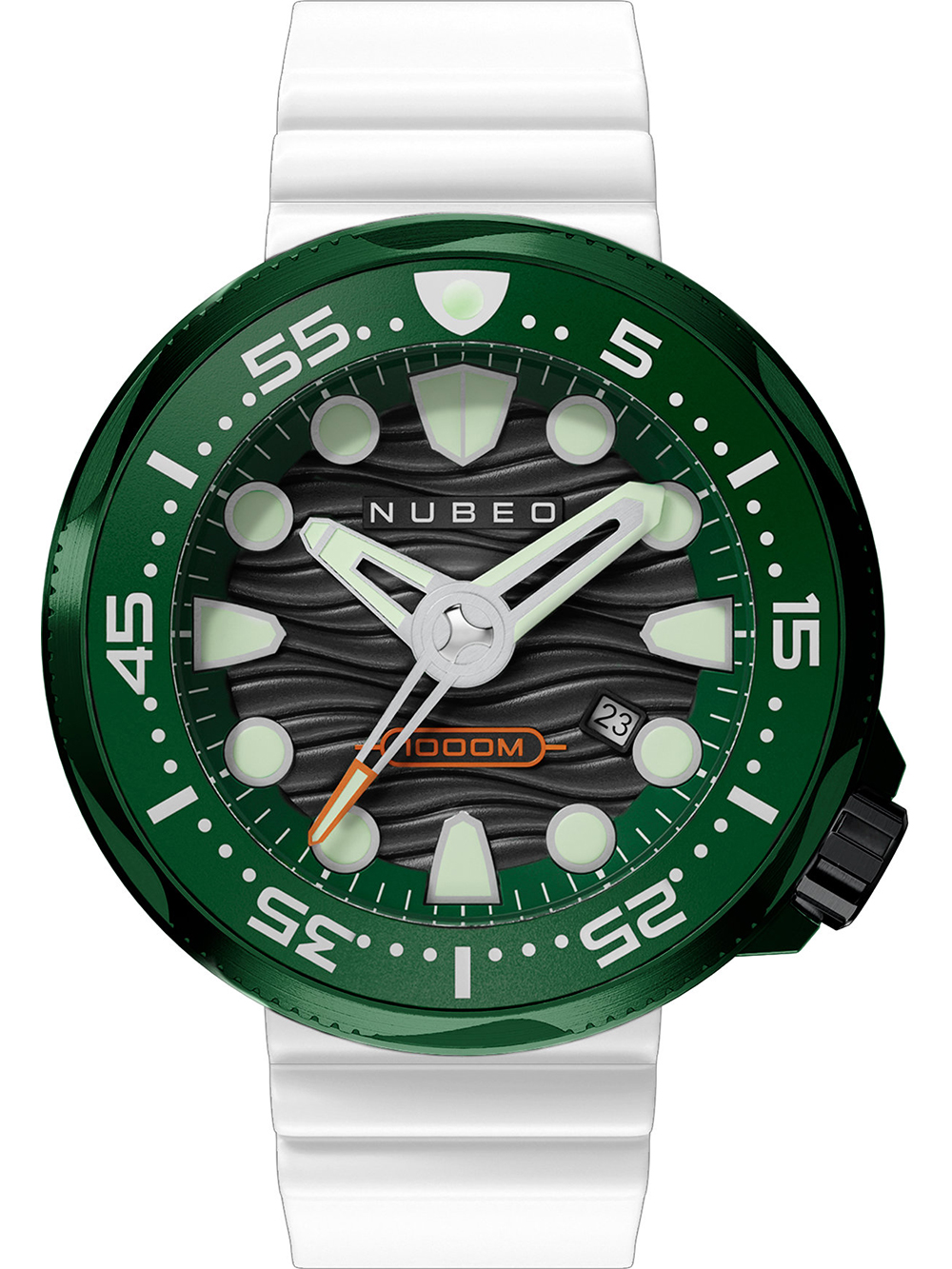 Nubeo NB-6046-0E Mens Watch Ventana Automatic Limited 50mm 100ATM