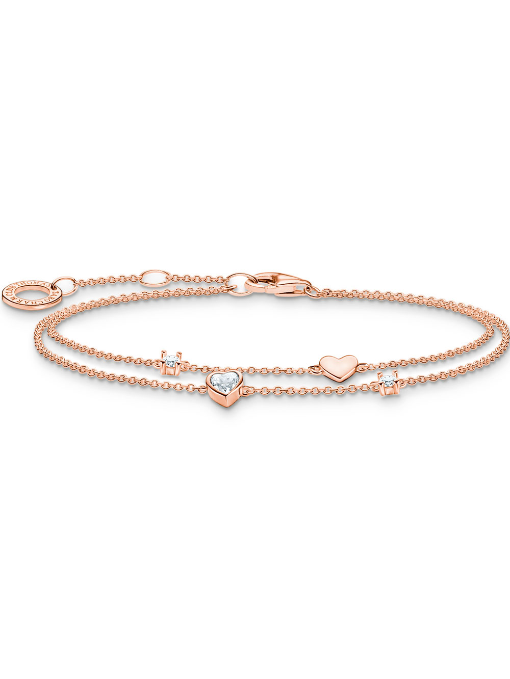 Thomas Sabo A2057-416-14 Heart Bracelet Ladies