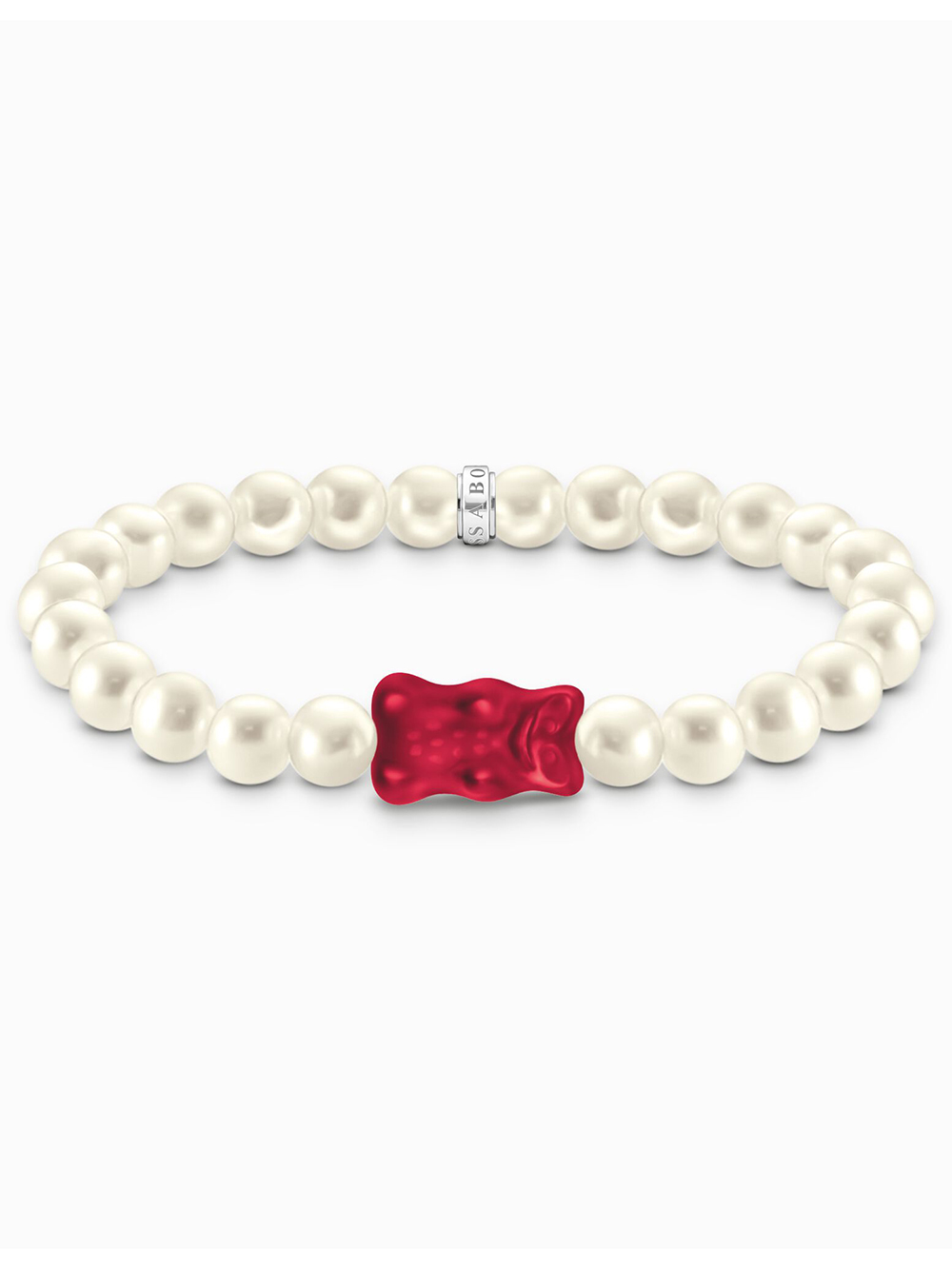 Thomas Sabo A2154-017-10-L15 Goldbears Pearl Bracelet red 15 cm