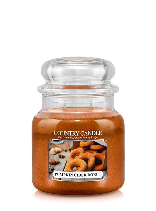 Country Candle Pumpkin Cider Donut közepes 2 kanócos illatgyertya (453 g)