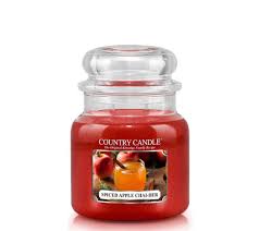 Country Candle Spiced Apple Chai-der illatgyertya közepes 2 kanócos (453 g)