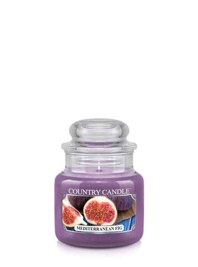 Country Candle Mediterrán Füge illatú gyertya mini 1 kanóc (104 g)