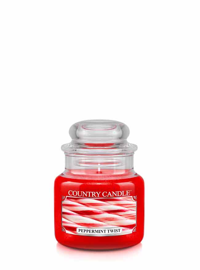 Country Candle Peppermint Twist illatgyertya mini 1 kanóc (104 g)