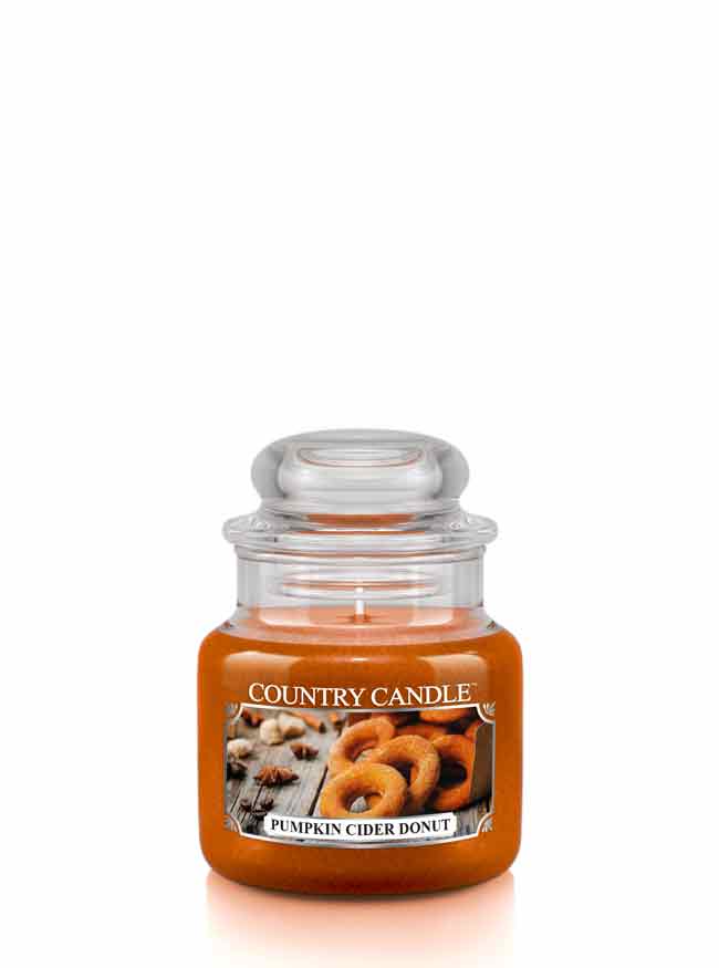 Country Candle Pumpkin Cider Donut illatú gyertya mini 1 kanóc (104 g)