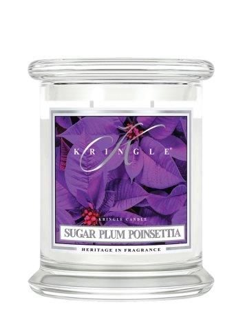 Kringle Candle Sugar Plum Mikulásvirág illatgyertya közepes 2 kanóc (411 g)