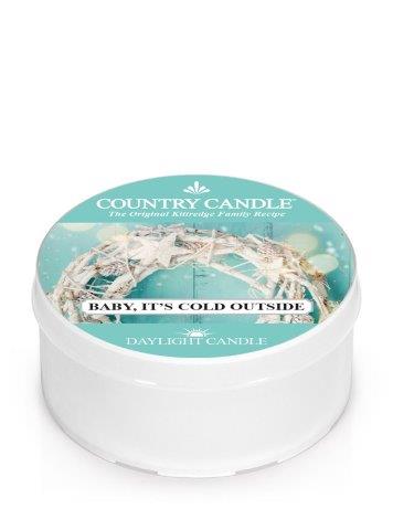 Country Candle Baby, Hideg van kint illatgyertya (35 g)