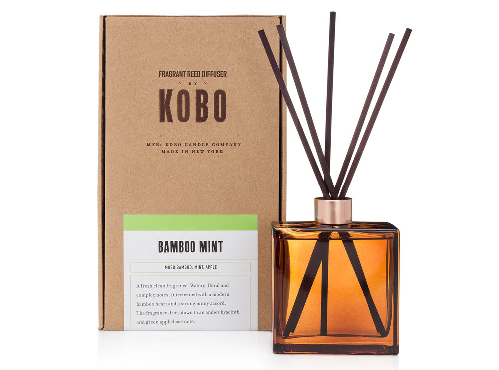 KOBO Woodblock Bamboo Mint diffúzor (9oz / 266ml)