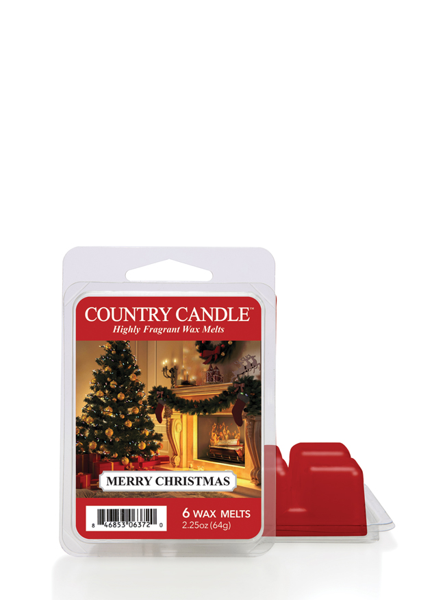 Country Candle Merry Christmas illatviasz (64 g)