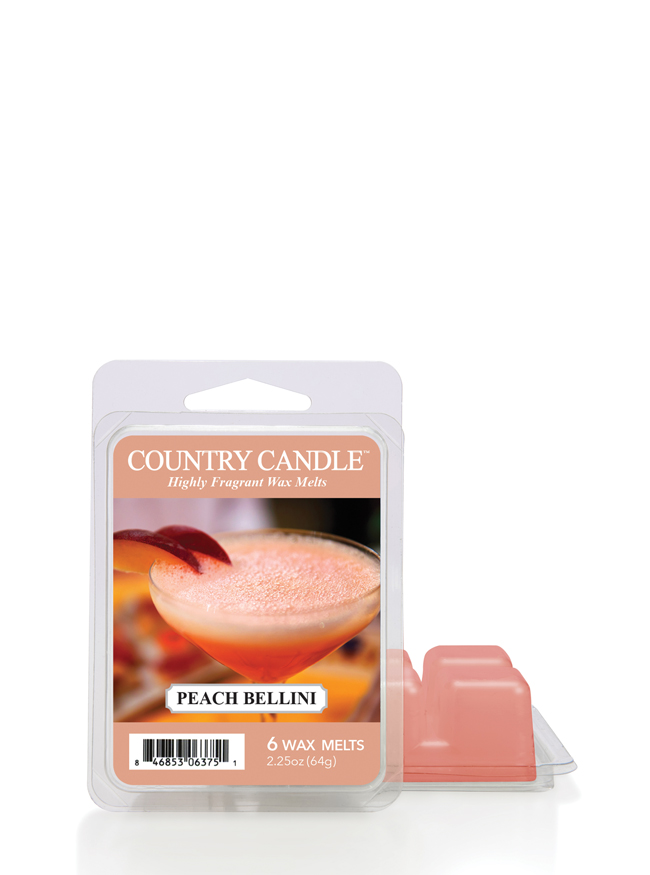 Country Candle Peach Bellini illatviasz (64 g)