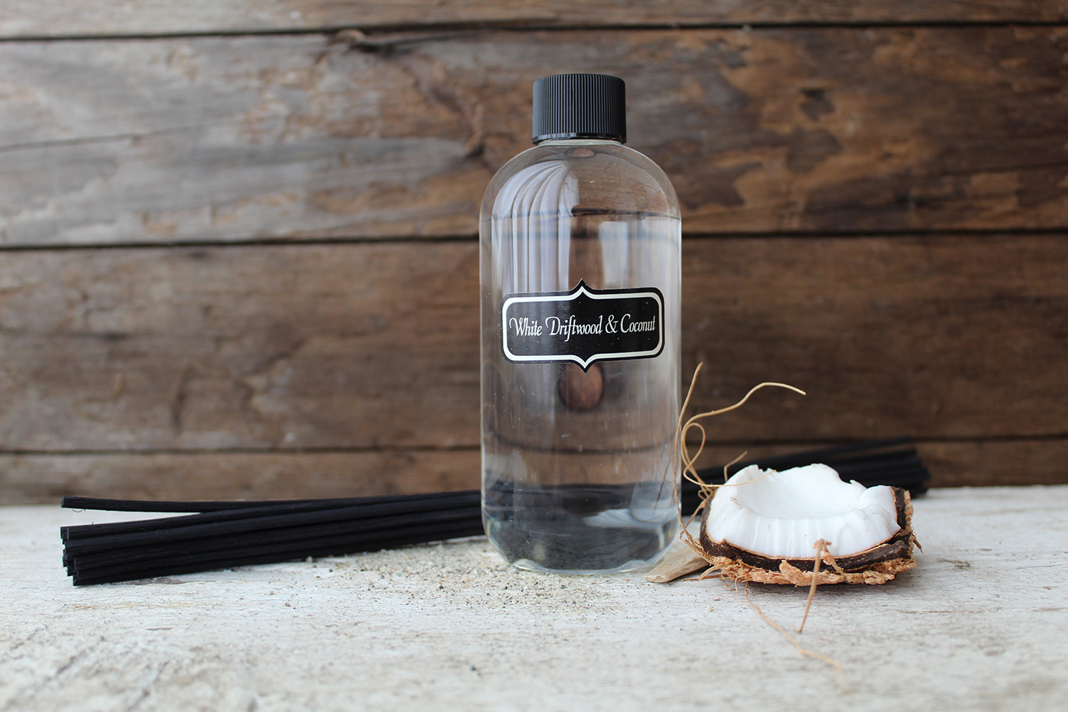 MILKHOUSE GYERTYA fehér Driftwood & Coconut cserediffúzor utántöltő 200 ml