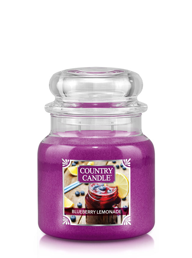 Country Candle Blueberry Limonade közepes 2 kanócos illatgyertya (453 g)