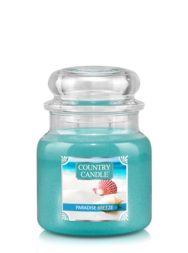 Country Candle Paradise Breeze közepes 2 kanócos illatgyertya (453 g)