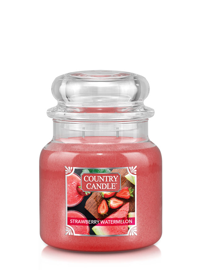 Country Candle Strawberry Görögdinnye közepes 2 kanócos illatgyertya (453 g)