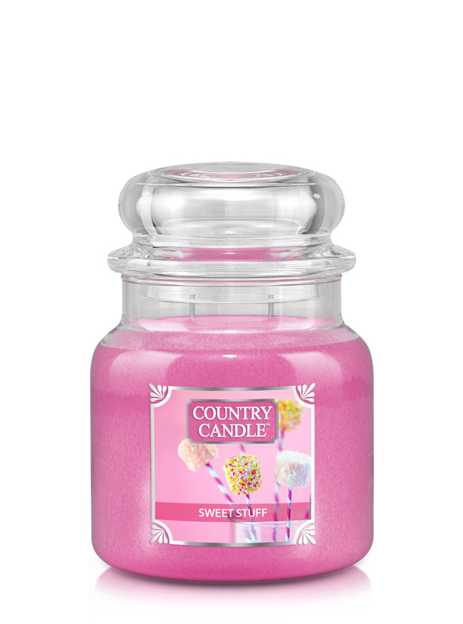 Country Candle Sweet Stuff közepes 2 kanócos illatgyertya (453 g)