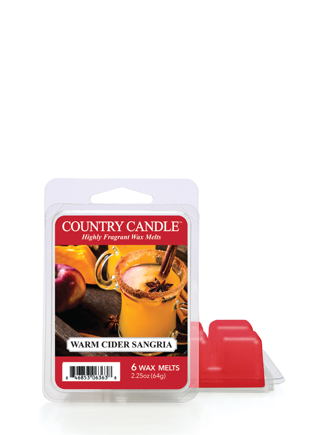 Country Candle Warm Cider Sangria illatviasz (64 g)