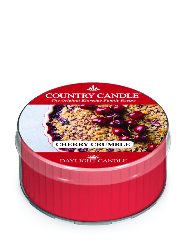 Country Candle Cherry Crumble illatgyertya (42g)