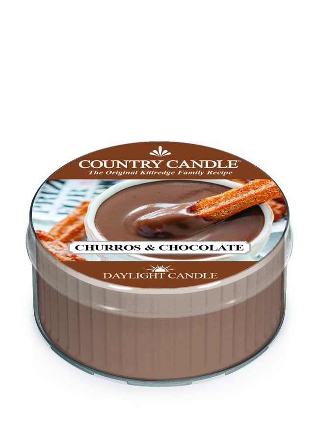 Country Candle Churros és csokoládé illatú gyertya (42g)