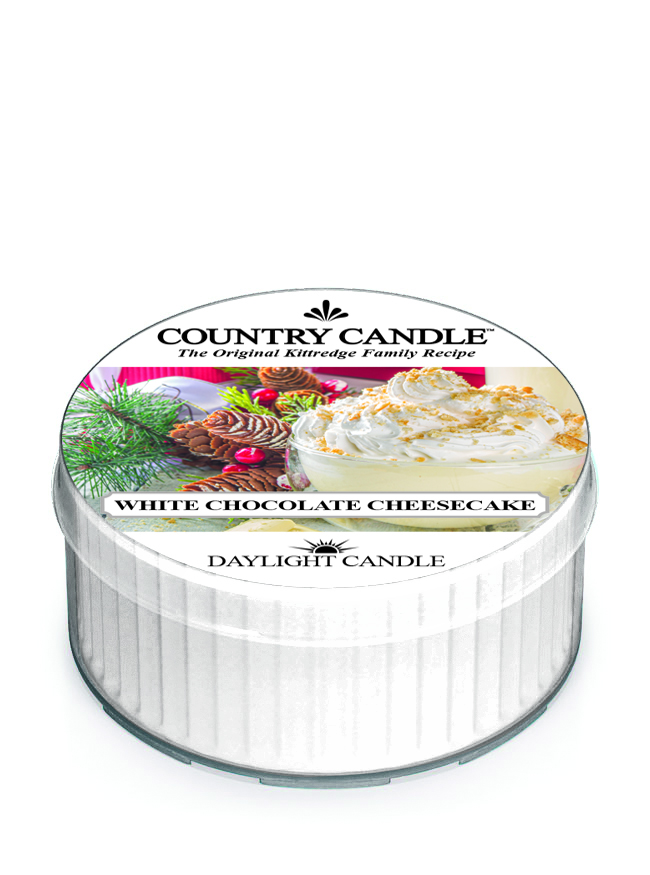 Country Candle White Chocolate Cheesecake illatgyertya (42g)