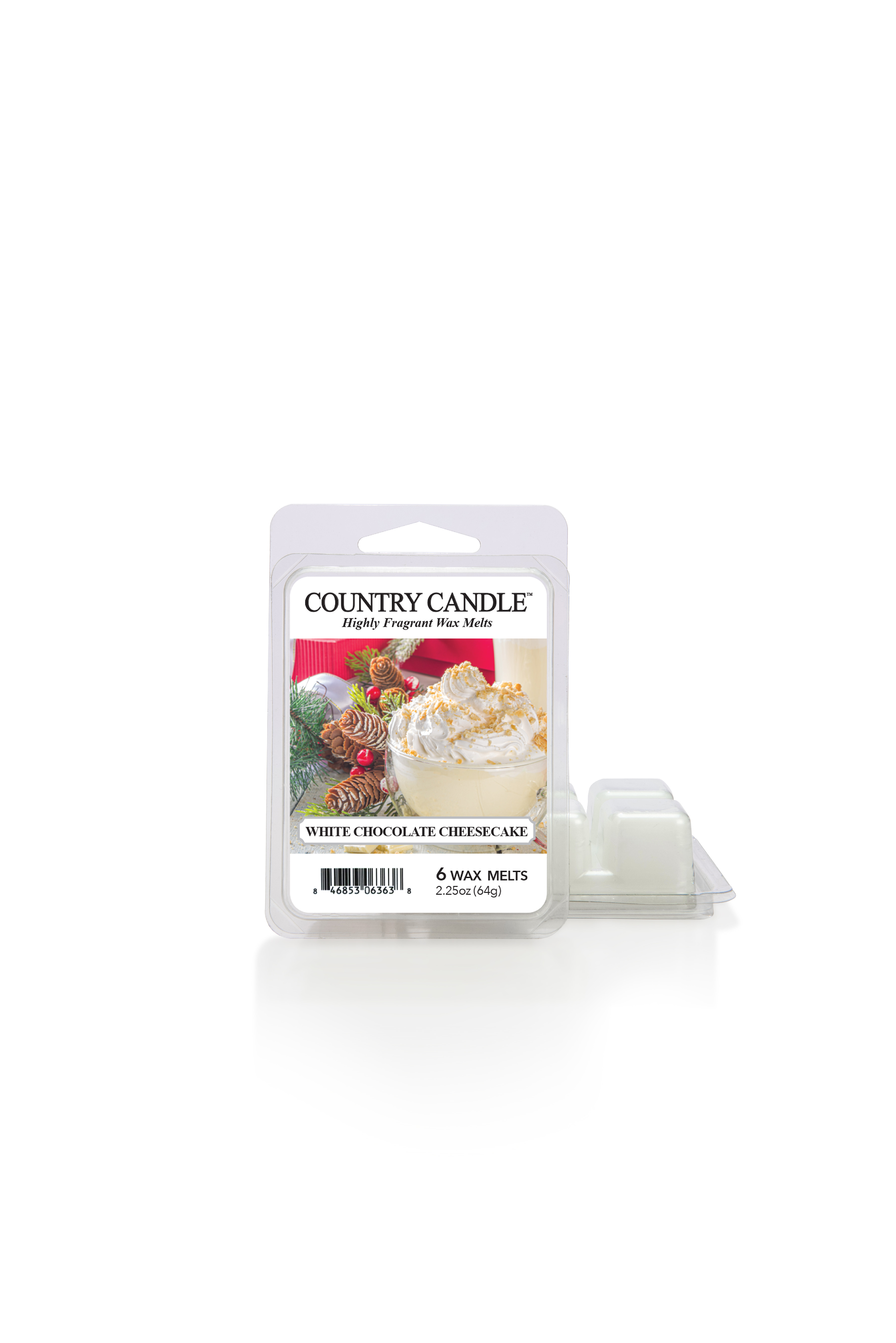 Country Candle White Chocolate Cheesecake illatviasz (64g)