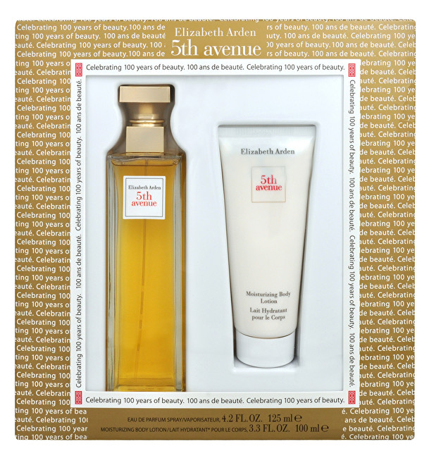 Elizabeth Arden 5th Avenue Ajándékszett, Eau de Parfum 125ml + Body Milk 100ml 