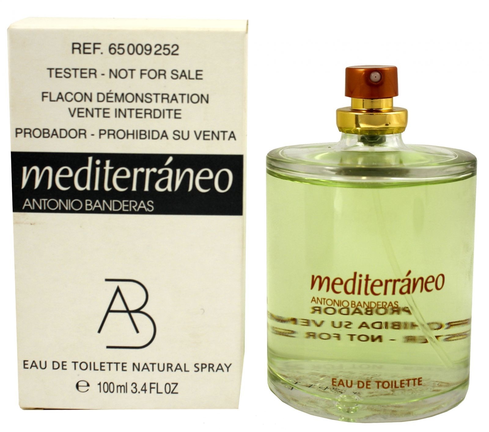 Antonio Banderas Mediterraneo for Man Eau de Toilette - Teszter